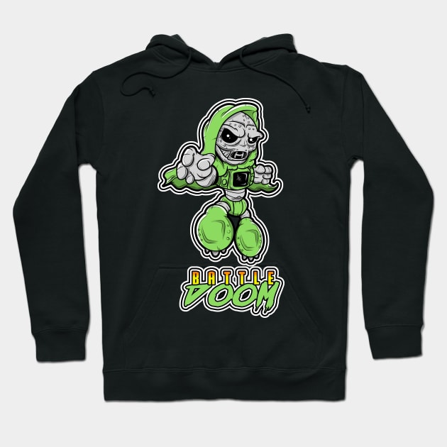 Dr Doom Hoodie by Boneidolink1